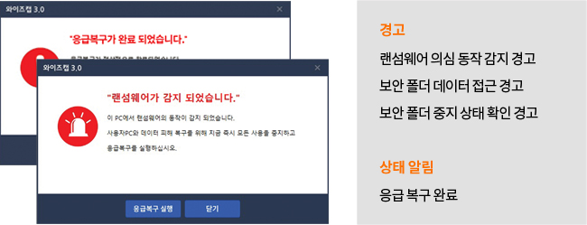  PC 보안관리능력 향상
